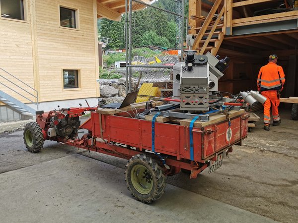 3D Mobile Mapping mit dem Aebi Einachser 3D Mobile Mapping mit dem Aebi Einachser