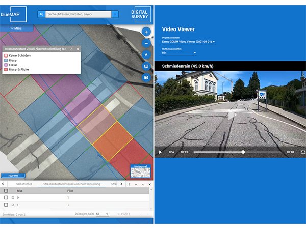 Road analysis viewer