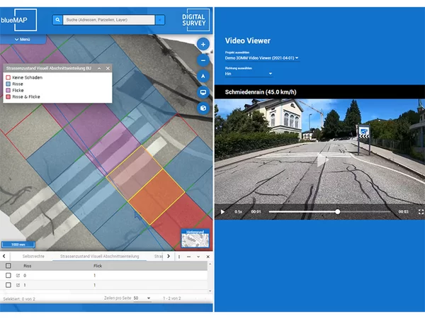 Road analysis viewer Road analysis viewer