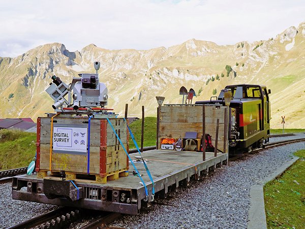 Vermessung der Brienz Rothorn Bahn Vermessung der Brienz Rothorn Bahn