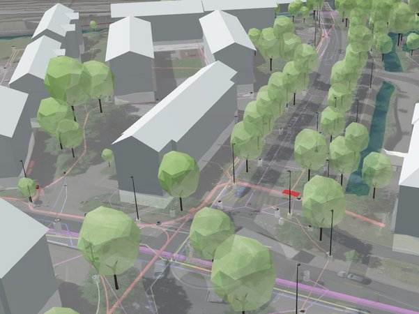 Wie verlaufen eigentlich die Werkleitungen unter dem Boden? Wie verlaufen eigentlich die Werkleitungen unter dem Boden?