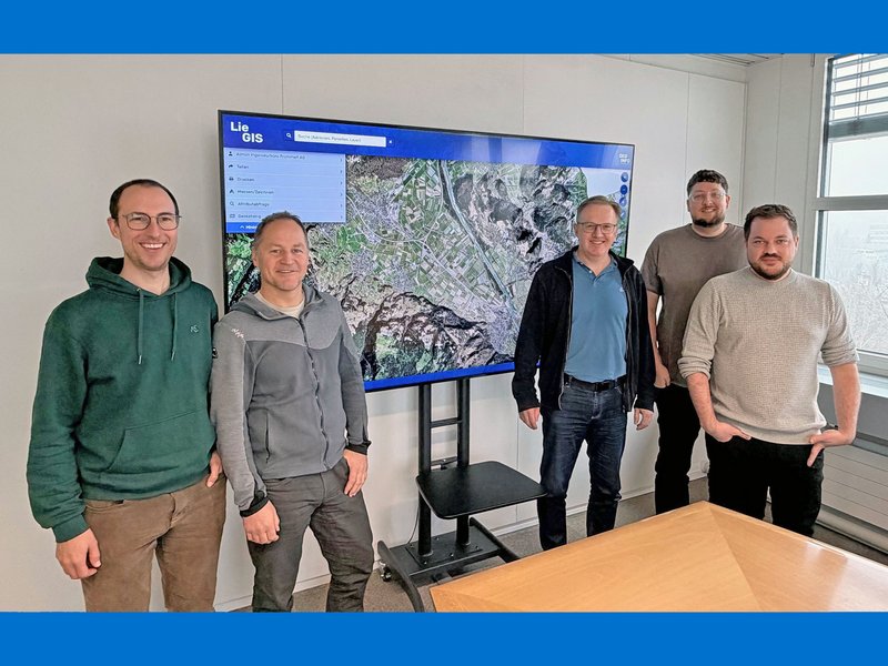 Neues Geoportal für die Gemeinden Liechtensteins