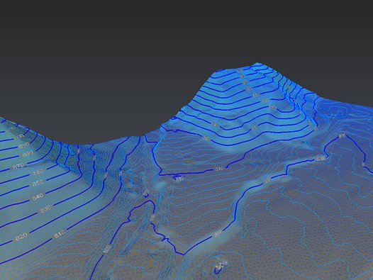 Digital terrain model