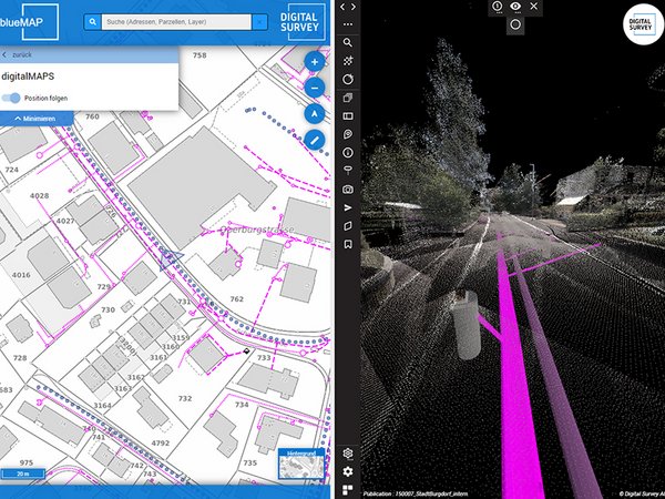 blueMAP 3D Leitungskataster blueMAP 3D Leitungskataster
