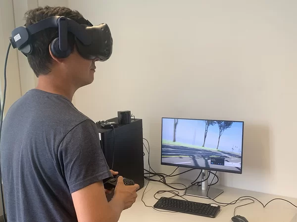 3D model as game version in VR glasses 3D model as game version in VR glasses