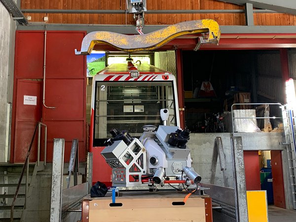 Vorbereitungen für die 3D Mobile Mapping Aufnahmen