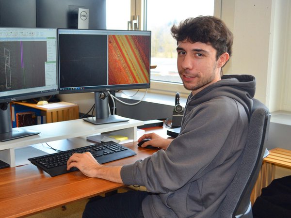 Herzlich willkommen im Team, Luca!