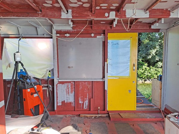 Digitale Vermessung der zukünftigen MS Jolie Digitale Vermessung der zukünftigen MS Jolie